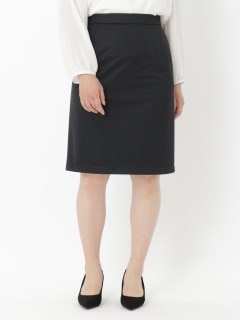 セミタイトスカート（ウエストゴム）/ 大きいサイズ 事務服 オフィス アイトス HCS4100