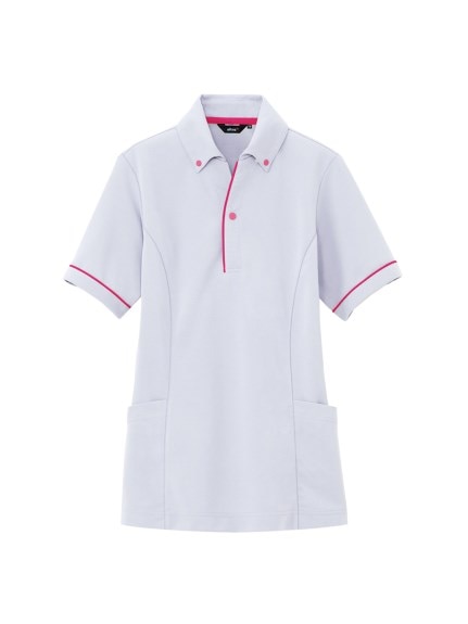 サイドポケット半袖ポロシャツ（男女兼用）（事務服・制服）aitoz+（アイトス）  02