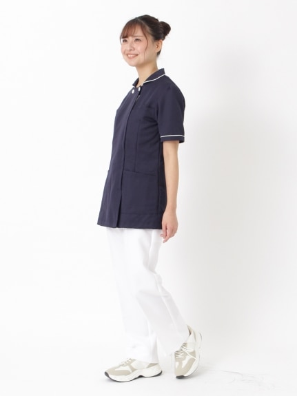 チュニック/ 事務 白衣 ナース 医療 介護ケア アイトス 861365（ナースウェア（チュニック・エプロン・予防衣））AAA（アイトス）  11