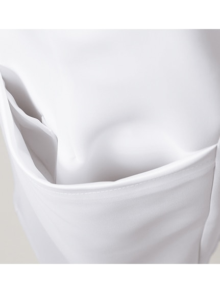 チュニック / 半袖 ナースジャケット 白衣 ナース 医療 大きいサイズ 住商モンブラン LW801（ナースウェア（チュニック・エプロン・予防衣））LAURA ASHLEY（ローラアシュレイ）  11