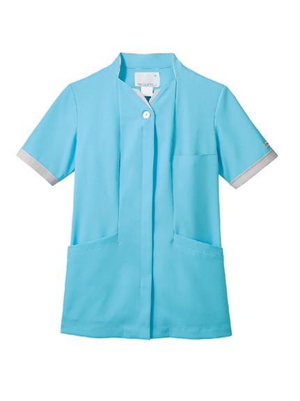チュニック / 半袖 白衣 ナース 医療 大きいサイズ 住商モンブラン PP302（ナースウェア（チュニック・エプロン・予防衣））MONTBLANC（モンブラン）  05