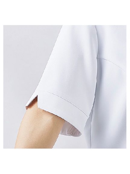 チュニック / 半袖 ナースジャケット 白衣 ナース 医療 大きいサイズ 住商モンブラン PP303（ナースウェア（チュニック・エプロン・予防衣））MONTBLANC（モンブラン）  02