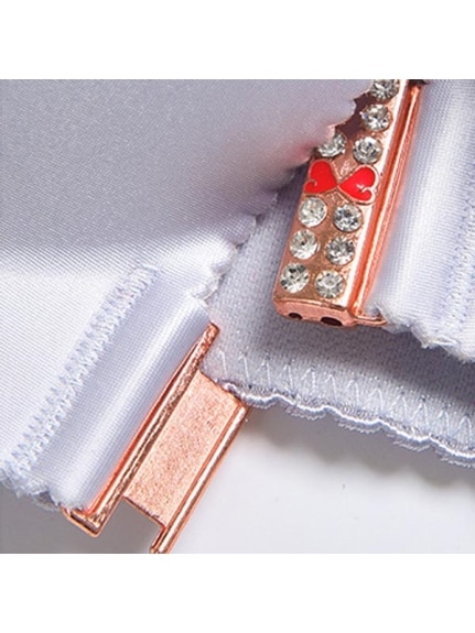 人気のフロントホックブラ チョウの刺繍が美しい ノンワイヤー ブラジャー フロントホック　大きいサイズ 下着（ノンワイヤーブラジャー）sanmaru（サンマル）  15