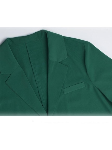 半袖ジャケット+エレガントショートパンツのサマースーツ　大きいサイズ レディース（スーツセット）sanmaru（サンマル）  19