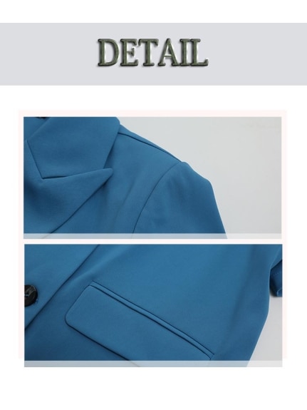 別売りのワイドパンツ と合わせれば きれいめ サマースーツに！　大きいサイズ レディース（ジャケット（単品））sanmaru（サンマル）  06