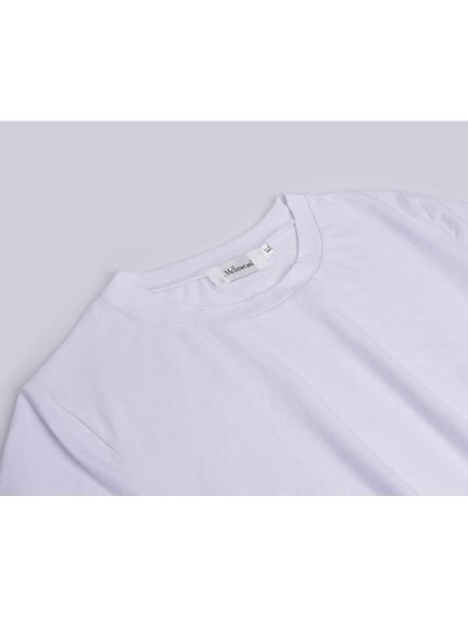 半袖ホワイトTシャツ+肩紐ジャンパースカート セットアップ　大きいサイズ レディース（ジャンパースカート）sanmaru（サンマル）  17