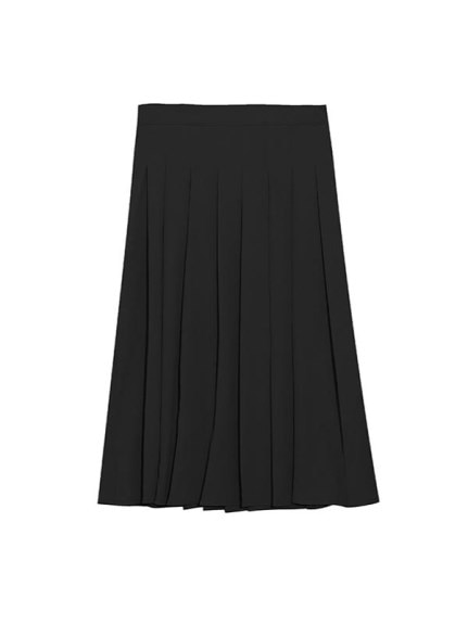 トラディショナルで上品なミモレ丈プリーツスカート　大きいサイズ レディース（ひざ丈スカート）sanmaru（サンマル）  16