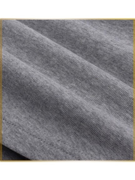 胸にきれいめロゴプリントショート丈の綿ニットタンクトップ　大きいサイズ レディース（タンクトップ・キャミソール）sanmaru（サンマル）  16