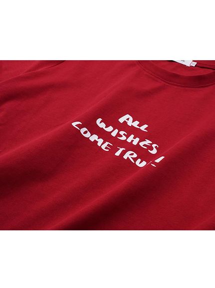 綺麗めカジュアル 手書き風の英字プリント コットン半袖Tシャツ　大きいサイズレディース（Tシャツ）sanmaru（サンマル）  18