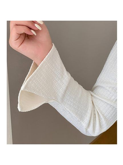 ネクタイ付きシャツ+プリーツスカートのブレッピー風セットアップ　大きいサイズレディース（セットアップ（トップス＆ボトム））sanmaru（サンマル）  10