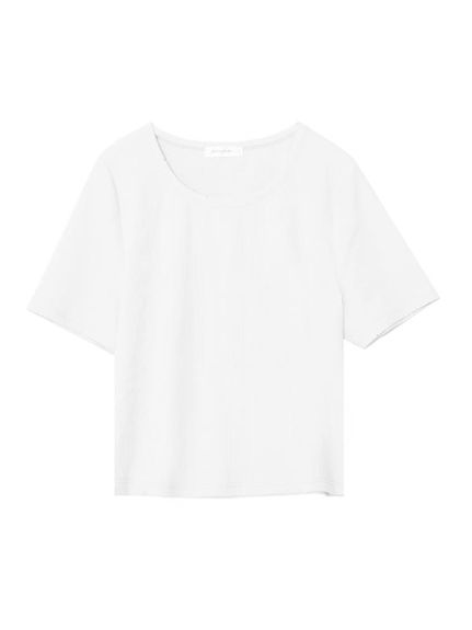 シンプルでキレイめ！大人カジュアル クロップド丈 半袖 Tシャツ（Tシャツ）sanmaru（サンマル）  10