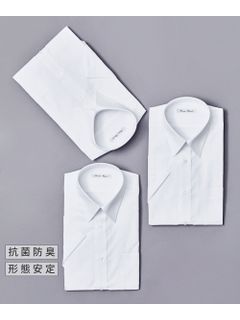 【大きいサイズ/メンズ】抗菌防臭・形態安定半袖ワイシャツ3枚組（レギュラーカラー）（標準シルエット）
