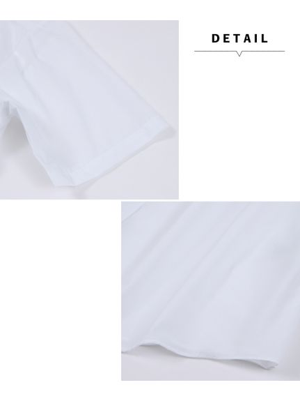 【大きいサイズ/メンズ】抗菌防臭・形態安定半袖ワイシャツ白3枚組（ボタンダウン）（標準シルエット）（メンズトップス）MEGASQUARE（アリノマフォーメン）  16