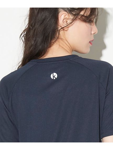 大きいサイズ　ロゴプリント半袖Tシャツ／KITSON（UVカット・吸汗速乾・抗菌防臭）（Tシャツ）Kitson(Alinoma select)（アリノマセレクト (Lー10L)）  10