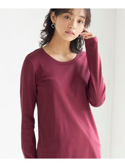 大きいサイズ 綿100％フライスクルーネックTシャツ（Tシャツ）SMILELAND（スマイルランド (Lー10L)）  48