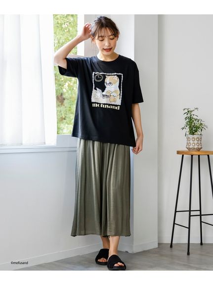 大きいサイズ デザインTシャツ/mofusAnd（Tシャツ）SMILELAND（スマイルランド (Lー10L)）  16