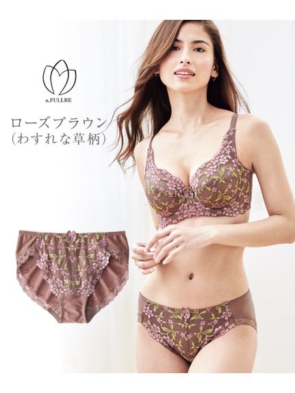 やや深ばき編レースペアショーツ（小花）（トリンプ）（ショーツ・パンティ）SMILELAND（インナー・下着）（スマイルランド（インナー・シタギ））  09