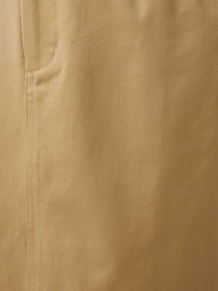 大きいサイズ 綿100％ロングスリットマキシタイトスカート（シックスタイル）（タイトスカート）CHIC STYLE（シックスタイル）  78