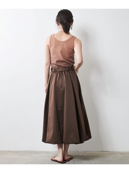大きいサイズ フレアバルーンスカート（シックスタイル）（ロング丈・マキシ丈スカート）CHIC STYLE（シックスタイル）  26