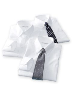 抗菌防臭・形態安定長袖ワイシャツ3枚組（ボタンダウン）　大きいサイズメンズ