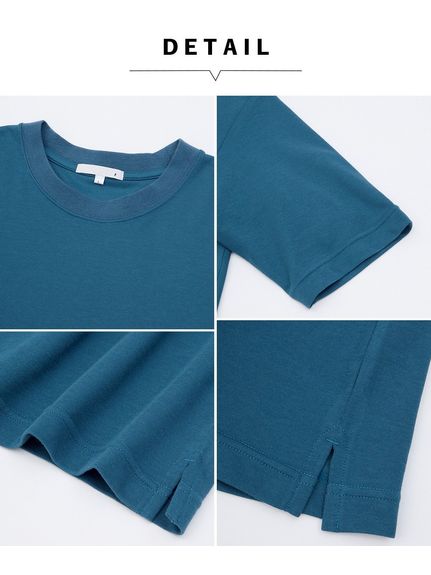 吸汗速乾オーバーサイズ5分袖Tシャツ（UVカット）（メンズトップス）MEGASQUARE(Nissen)（アリノマフォーメン）  07
