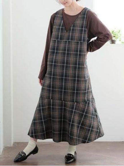Rinマーメイドフレアジャンパースカート / 大きいサイズ Rin（ジャンパースカート）Rin（リン）  03