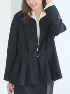 Rin ストレッチツイルジャケット / 大きいサイズ Rin