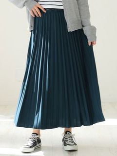 Rin ウォッシャブルプリーツスカート / 大きいサイズ Rin