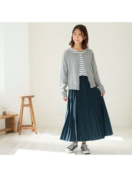 Rin ウォッシャブルプリーツスカート / 大きいサイズ Rin（ロング丈・マキシ丈スカート）Rin（リン）  20