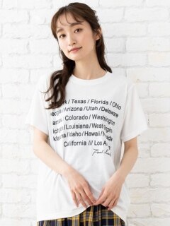 【22夏新作】FONTLAB USAロゴTシャツ / 大きいサイズ サブストリート