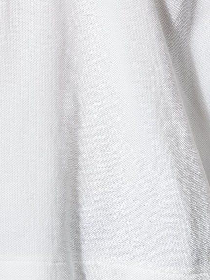 大きいサイズ 綿100％バックロゴプリントハーフジップポロシャツ（GEVS.）（ポロシャツ）GEVS（ジェイヴィス）  48