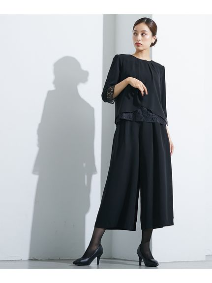 Alinoma】【大きいサイズ】【喪服・礼服】＜Callarus＞洗える防しわ