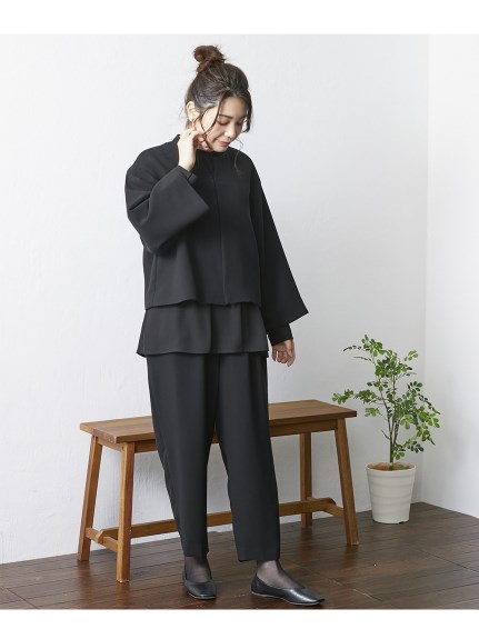 日本製ジャケット × 23区パンツ コーデ セット 大きいサイズ