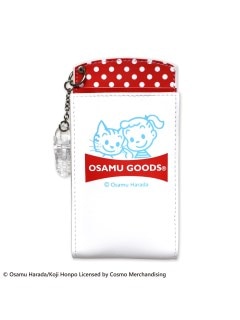 OSAMU GOODS胸ポケット用ペンケースジル＆キャットレッド