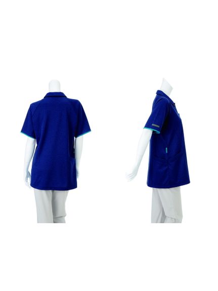 ナガイレーベン　JM3147　ニットシャツ（男女兼用）（ナースウェア（チュニック・エプロン・予防衣））NAGAILEBEN（ナガイレーベン）  02