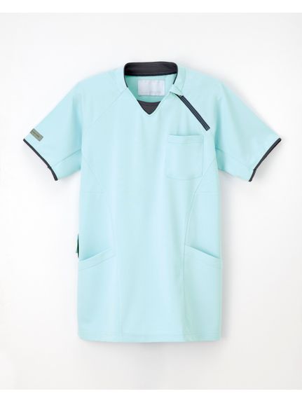 ナガイレーベン　CX-3112　ニットシャツ（男女兼用）（ナースウェア（チュニック・エプロン・予防衣））NAGAILEBEN（ナガイレーベン）  03