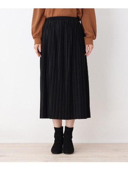 ◆カットプリーツスカート（ロング丈・マキシ丈スカート）SHOO･LA･RUE(Ladies)（シューラルー）  01