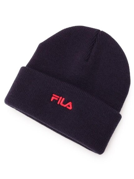 【FILA】ロゴニット帽（帽子）SHOO･LA･RUE(Ladies)（シューラルー）  01