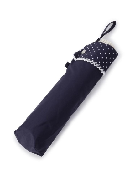 【晴雨兼用】ピンドットピコレ－ス折りたたみ傘（レイングッズ）SHOO･LA･RUE(Ladies)（シューラルー）  04
