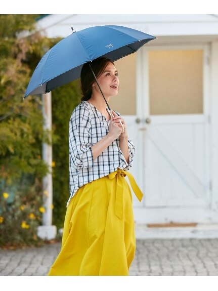 遮光リボン晴雨兼用傘（長傘）（レイングッズ）SHOO･LA･RUE(Ladies)（シューラルー）  04