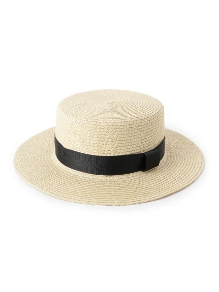 ◆ペーパー混カンカン帽（帽子）SHOO･LA･RUE(Ladies)（シューラルー）  01