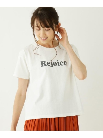 ロゴプリントボクシーTシャツ（Tシャツ）SHOO･LA･RUE(Ladies)（シューラルー）  01