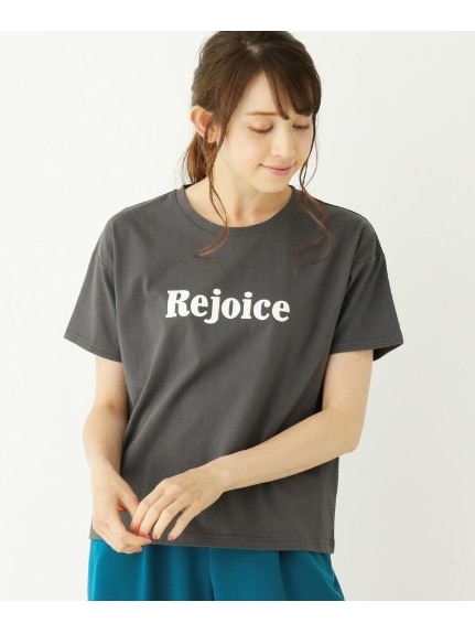 ロゴプリントボクシーTシャツ（Tシャツ）SHOO･LA･RUE(Ladies)（シューラルー）  02