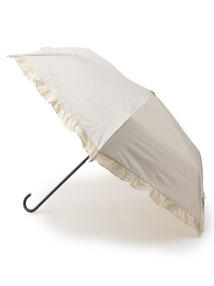 フリルトリム晴雨兼用折り畳み傘（レイングッズ）SHOO･LA･RUE(Ladies)（シューラルー）  02