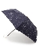 フラワー刺しゅう晴雨兼用折り畳み傘