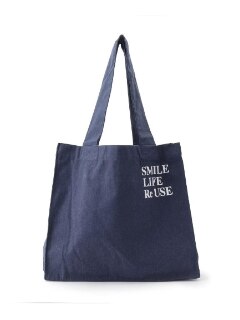 【SMILE LIFE Re USE】リサイクルトートバッグ