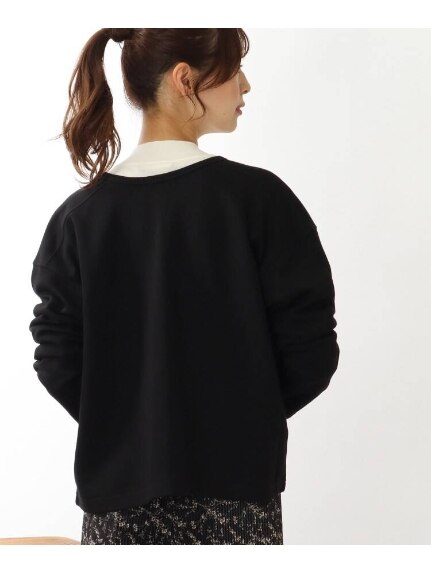 ◆【2WAY】ポンチスナップ釦カーディガン（カーディガン）SHOO･LA･RUE(Ladies)（シューラルー）  24