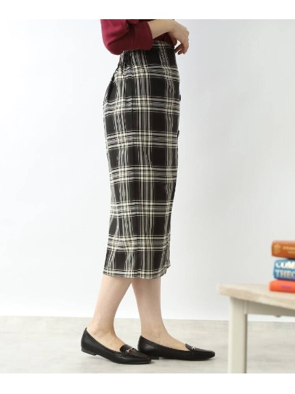 ◆【Iラインで上品】ラップ風ナロースカート（ひざ丈スカート）SHOO･LA･RUE(Ladies)（シューラルー）  31