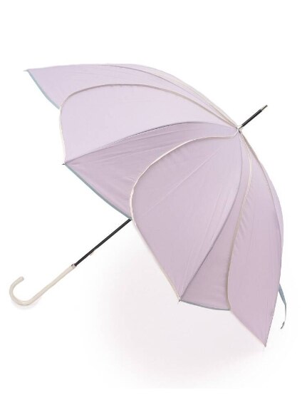 ◆【because/雨傘】アソートバイカラーパイピング 長傘（レイングッズ）SHOO･LA･RUE(Ladies)（シューラルー）  03