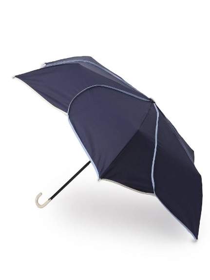 ◆【晴雨兼用】because バイカラーパイピングミニ 折りたたみ傘（レイングッズ）SHOO･LA･RUE(Ladies)（シューラルー）  04